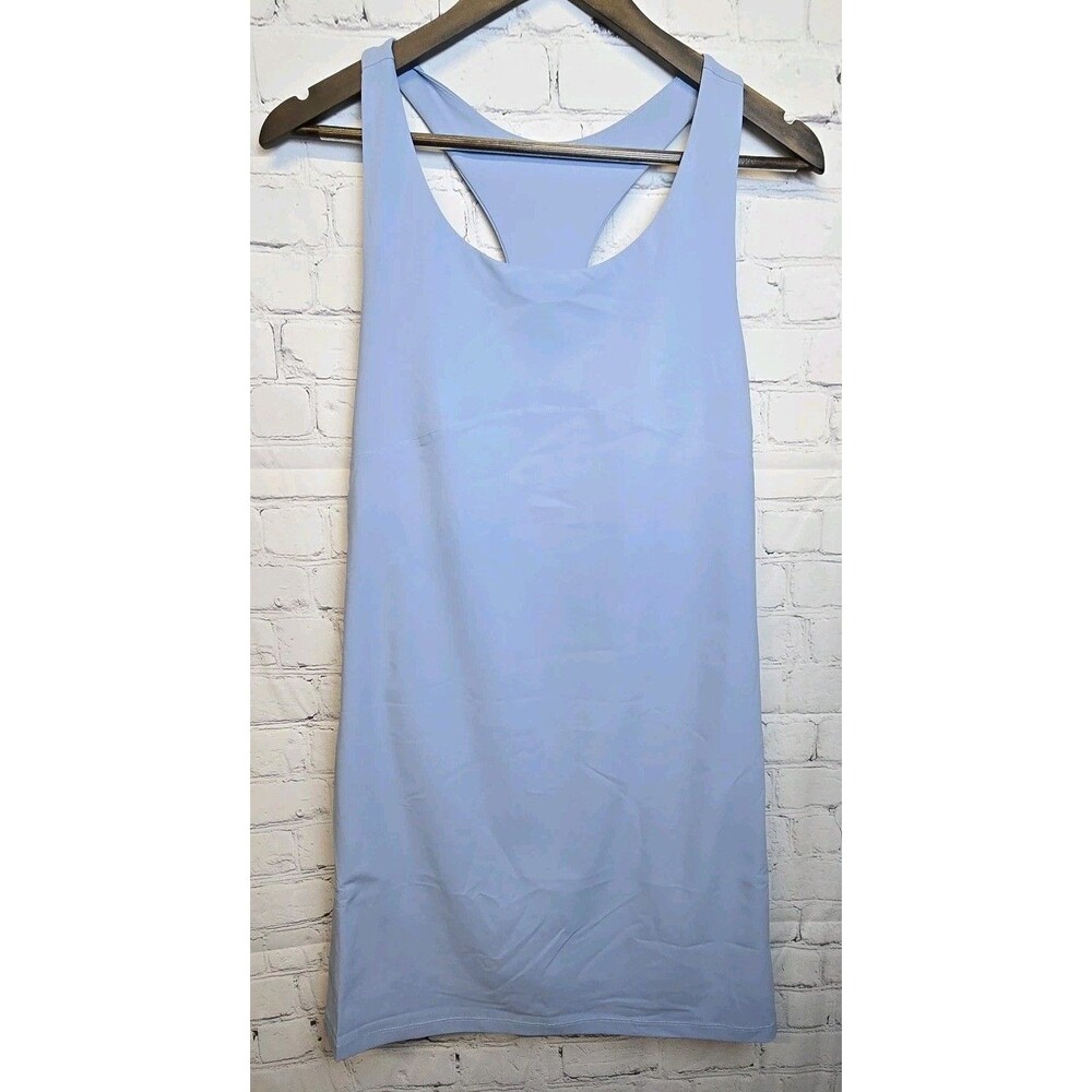 The North Face Arque Athletic Hike Dress Women's Large Blue Stretch One Piece